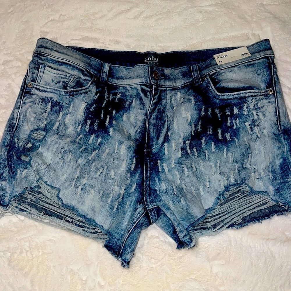 DISTRESSED Jeans Shorts